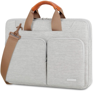 Foto 1 | Foto 1 | Bolso De Hombro Para Portátil Lacdo 360° Con Protección De 14 Pulgadas, Gris - Venta Internacional.