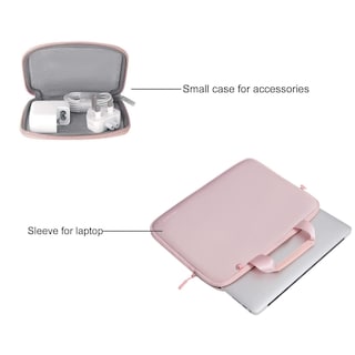 Foto 2 | Foto 2 | Funda Para Portátil Mosiso Para Macbook Air/pro 13/14 De 13,3 Pulgadas, Rosa - Venta Internacional.