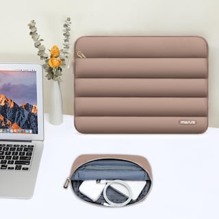 Foto 4 | Foto 4 | Funda para Laptop de 15.6 Pulgadas Mosiso Marrón-Venta Internacional