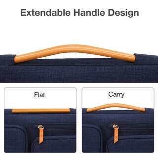 Foto 5 | Foto 5 | Funda Protectora Para Portátil Mosiso 360 De 13,3 Pulgadas, Color Azul Marino - Venta Internacional.