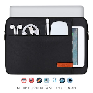 Foto 4 | Foto 4 | Funda Para Portátil Lacdo De 13 Pulgadas Para Macbook Air/pro, Color Negro - Venta Internacional.