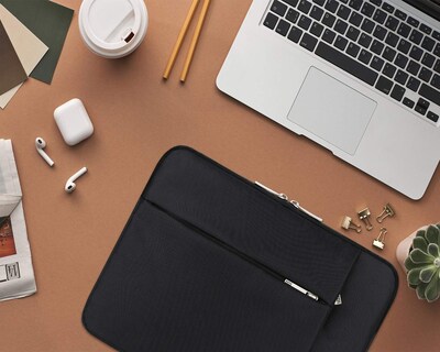 Foto 7 | Foto 7 | Funda Para Portátil Lacdo De 13 Pulgadas Para Macbook Air/pro, Color Negro - Venta Internacional.