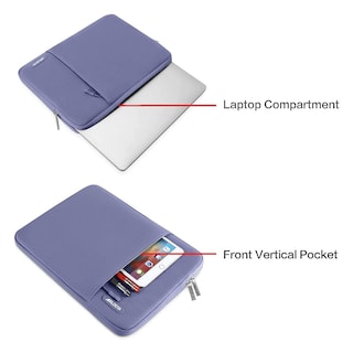 Foto 4 | Foto 4 | Funda para Laptop Mosiso 13,3 '' Gris Lavanda - Venta Internacional