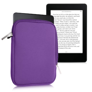 Foto 6 | Foto 6 | Funda Para Lector De Libros Electrónicos Kwmobile, Neopreno, Tamaño 6, Universal, Violeta - Venta Internacional.