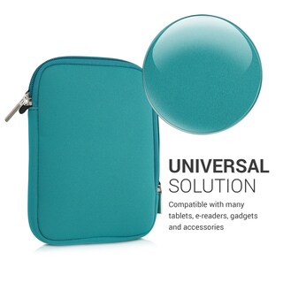 Foto 5 | Foto 5 | Funda Para Lector De Libros Electrónicos Kwmobile, Neopreno, Tamaño 6, Universal, Gasolina - Venta Internacional.