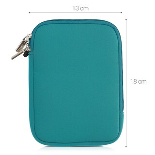Foto 7 | Foto 7 | Funda Para Lector De Libros Electrónicos Kwmobile, Neopreno, Tamaño 6, Universal, Gasolina - Venta Internacional.