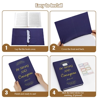 Foto 5 | Foto 5 | Funda De Libro Moko, Estirable Y Reutilizable, Para Libros De 9 X 11 Pulgadas - Venta Internacional.