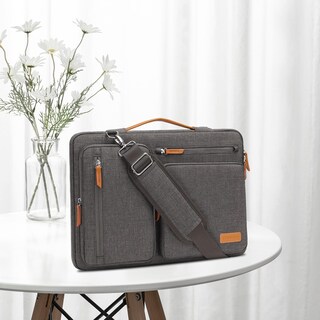 Foto 7 | Foto 7 | Bandolera Para Portátil Mosiso 360 Protective 17-17 3 Pulgadas Gris Pardo - Venta Internacional.