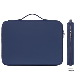 Foto 3 | Foto 3 | Bolso De Hombro Con Funda Para Portátil De 15.6 Pulgadas Doiso Impermeable Azul Oscuro - Venta Internacional.