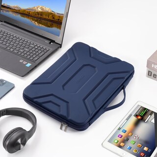 Foto 6 | Foto 6 | Bolso De Hombro Con Funda Para Portátil De 15.6 Pulgadas Doiso Impermeable Azul Oscuro - Venta Internacional.