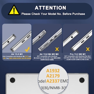 Foto 2 | Foto 2 | Funda Mosiso Compatible Con Macbook Air 13 3 Pulgadas M1 2021 - Venta Internacional.