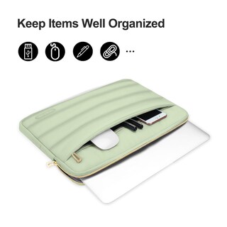 Foto 2 | Foto 2 | Funda Para Portátil Mosiso Puffy Sleeve 15-15 6 Pulgadas Para Macbook Pro 16 Sage - Venta Internacional.