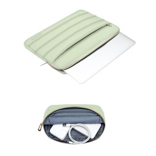 Foto 3 | Foto 3 | Funda Para Portátil Mosiso Puffy Sleeve 15-15 6 Pulgadas Para Macbook Pro 16 Sage - Venta Internacional.