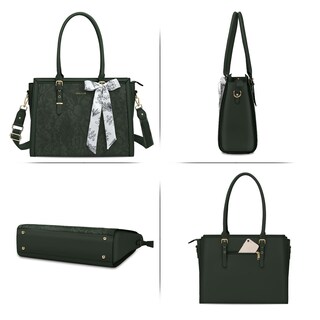 Foto 6 | Foto 6 | Bolsa Mosiso Para Portátil Piel Sintética 15.6 — 16 Pulgadas Color Verde Esmeralda - Venta Internacional.