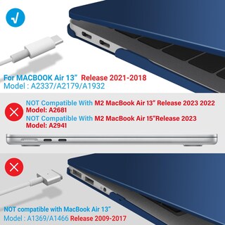 Foto 4 | Foto 4 | Funda Ibenzer Compatible Con Macbook Air De 13 Pulgadas 2018-2022 - Venta Internacional.