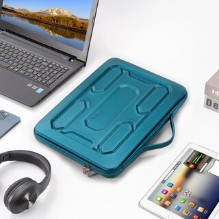 Foto 5 | Foto 5 | Funda Para Portátil Domiso De 17 3 Pulgadas A Prueba De Golpes Impermeable Verde Azulado - Venta Internacional.