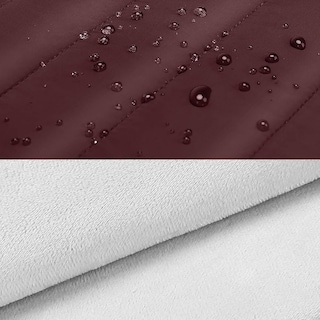Foto 4 | Foto 4 | Funda Para Portátil Mosiso De 15-15 6 Pulgadas Manga Abullonada Color Rojo Vino - Venta Internacional.