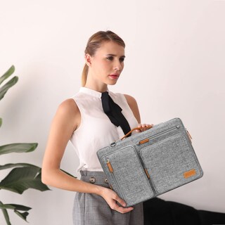 Foto 6 | Foto 6 | Bandolera Para Portátil Mosiso 360 Protective 13-13.3 Pulgadas Gris - Venta Internacional.