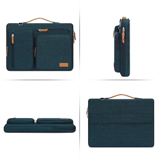 Foto 5 | Foto 5 | Bolso De Hombro Para Portátil Mosiso 360 Protective 13-13.3 Pulgadas  Verde Azulado - Venta Internacional.