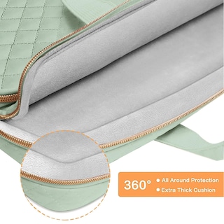 Foto 3 | Foto 3 | Funda Protectora Para Portátil Mosiso 360 De 13.3 Pulgadas Color Verde Salvia - Venta Internacional.
