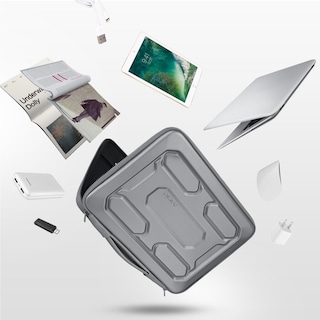 Foto 6 | Foto 6 | Funda Para Portátil Doiso De 17 3 Pulgadas Resistente A Los Golpes Impermeable Plateada - Venta Internacional.