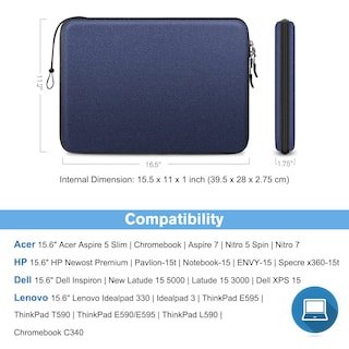 Foto 2 | Foto 2 | Funda Rígida Para Ordenador Portátil Finpac De 15 6 Pulgadas Para Acer Aspire - Venta Internacional.