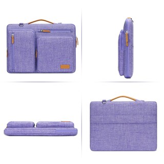 Foto 5 | Foto 5 | Bandolera Para Portátil Mosiso 360 Protective 13-13.3 Pulgadas Color Morado - Venta Internacional.