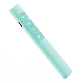 Foto 1 | Foto 1 | Apuntador Presentador Láser Inalámbrico Remoto Usb Recargable Eo Safe Imports Esi-17431 Verde