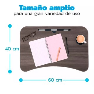 Foto 3 | Foto 3 | Mesa Plegable para Laptop Eo Safe Imports Esi-16896 Marrón