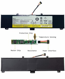 Foto 7 | Foto 7 | Reemplazo De Batería Portátil Boweirui L13m4p02 Para Lenovo Erazer Y50 - Venta Internacional.
