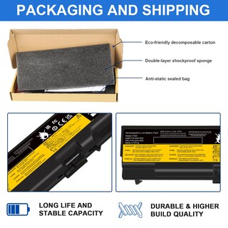 Foto 7 | Foto 7 | Batería De Ordenador Portátil Tree.nb Para Lenovo Thinkpad T420 T520 T430 T430i T530 T530i W530 L530 L430 - Venta Internacional.