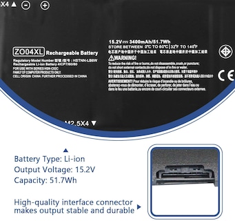 Foto 2 | Foto 2 | Batería De Ordenador Portátil Antiee Zo04xl Para Hp Zbook Studio G3 G4 64wh - Venta Internacional.