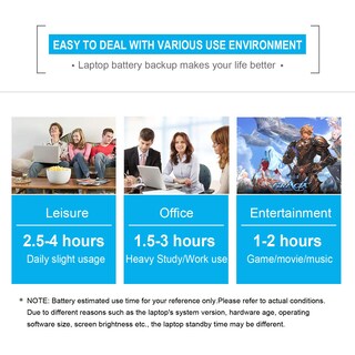 Foto 7 | Foto 7 | Batería Portátil Emanjor Pa3817u-1brs Para Toshiba Satellite - Venta Internacional.