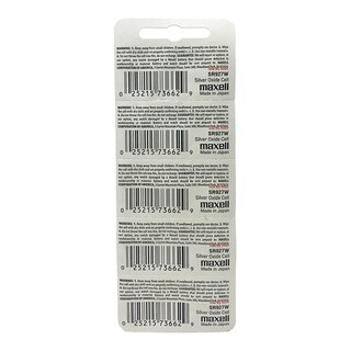 Foto 2 | Foto 2 | Batería De Reloj Maxell Sr927w 1.55v 399 5 Baterías - Venta Internacional.