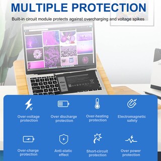 Foto 6 | Foto 6 | Batería Tree.nb Yrdd6 1 V X 1 H 11 4 V 42 Wh Para Dell Inspiron - Venta Internacional.