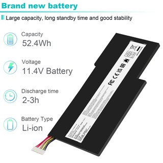 Foto 2 | Foto 2 | Batería Portátil Fancy Buying Bty-m6k Para Msi Stealth Pro - Venta Internacional.