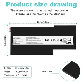 Foto 3 | Foto 3 | Batería Portátil Fancy Buying Bty-m6k Para Msi Stealth Pro - Venta Internacional.