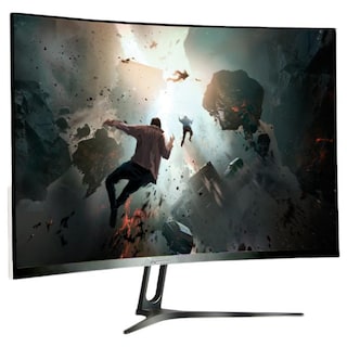 Foto 1 | Foto 1 | Monitor Gamer Curvo 23.8 Xzeal Xst-570 color Blanco