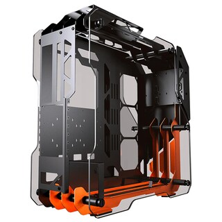 Foto 3 | Foto 3 | Gabinete Gamer Cougar Blazer Cristal Templado color Negro/Anaranjado 385lmg0.0001