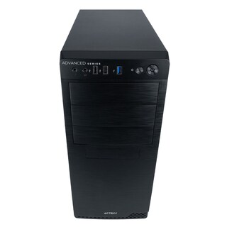 Foto 1 | Foto 1 | Gabinete Acteck Milan Gm470 Atx Fuente 500w 1 Fan Media Torre Usb 3.0 Ac-932585 color Negro
