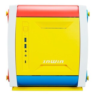 Foto 1 | Foto 1 | Gabinete Gamer In Win Explorer Justice Mini Itx 3 Abanicos color Blanco con Cristal Templado