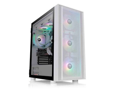 Foto 4 | Foto 4 | Gabinete Thermaltake H570 Tg Argb Snow Con Ventana, Sin Fuente, 3 Ventiladores Instalados Argb, Blanco