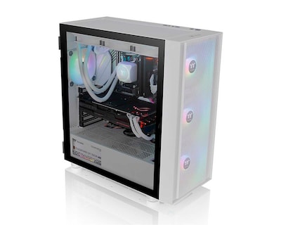Foto 5 | Foto 5 | Gabinete Thermaltake H570 Tg Argb Snow Con Ventana, Sin Fuente, 3 Ventiladores Instalados Argb, Blanco