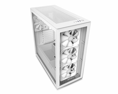 Foto 6 | Foto 6 | Gabinete NZXT H7 CM-H71EW-02 Elite con Ventana RGB Midi-tower Mini-ITX/micro-ATX/ATX USB 3.1 sin Fuente 4 Ventiladores
