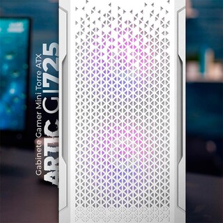 Foto 5 | Foto 5 | Gabinete Gamer Balam Rush Artic Gi725 M-atx Micro Torre 3 Fan Rgb Br-936125 color Blanco
