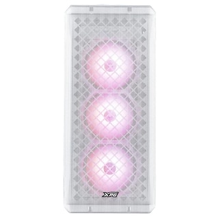 Foto 4 | Foto 4 | Gabinete Gamer Xpg Defender E-atx 3 Fan Cristal Templado Defender-whcww color Blanco