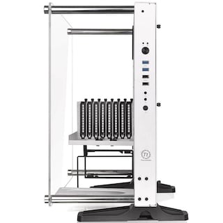 Foto 2 | Foto 2 | Gabinete Gamer Thermaltake Core P3 Tg Atx Cristal Templado Blanco Ca-1g4-00m6wn-05