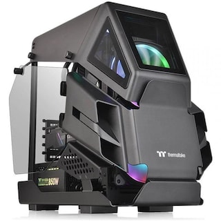 Foto 1 | Foto 1 | Gabinete Gamer Thermaltake Ah T200 Micro Atx Cristal Templado Negro Ca-1r4-00s1wn-00