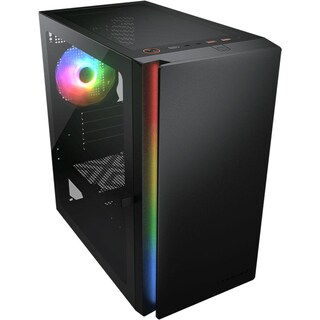 Foto 3 | Foto 3 | Gabinete Gamer Cougar Purity Rgb Micro Atx 1 Fan Cristal Templado Negro 385pc40.0001