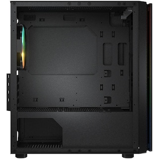 Foto 5 | Foto 5 | Gabinete Gamer Cougar Purity Rgb Micro Atx 1 Fan Cristal Templado Negro 385pc40.0001